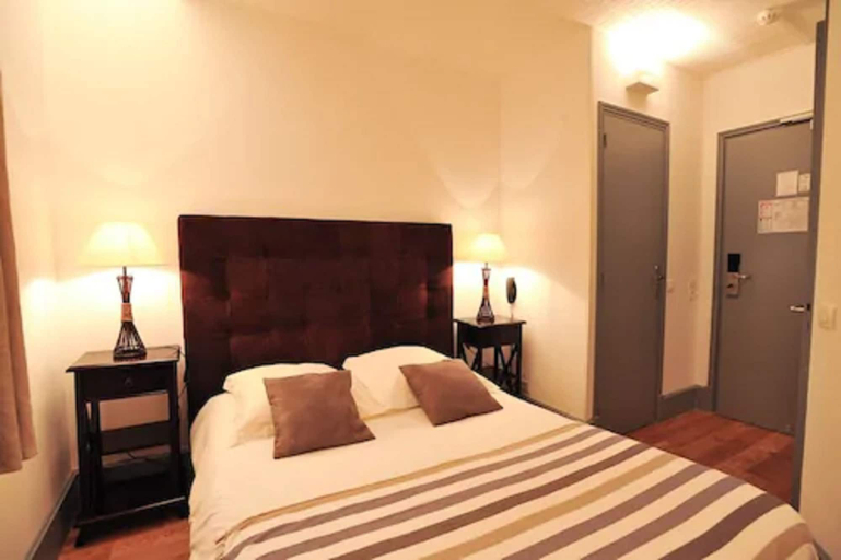 Bedroom 4, Hôtel des Falaises, Seine-Maritime