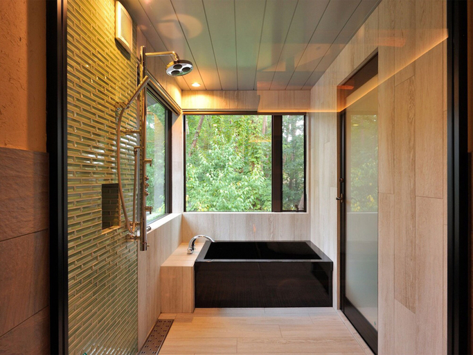 Bathroom 4, Kunugi Relaxation with 4 modern rooms, Hakuba