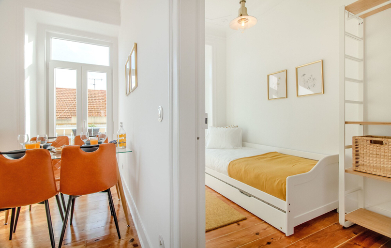 Bedroom 3, Barbosa River Views Apartment, Lisbon