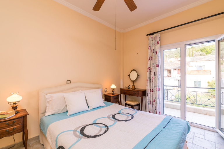 Bedroom 3, Traditional Rustic Maisonette and House by Konnect, Ionian Islands