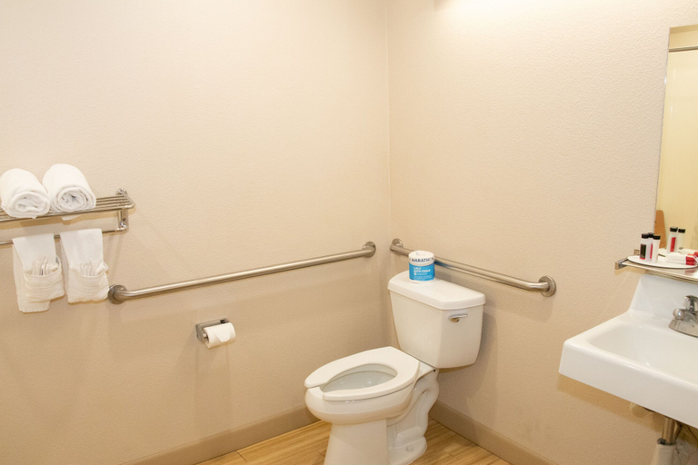 Bathroom 4, Microtel Inn & Suites by Wyndham Lodi/North Stockton, San Joaquin
