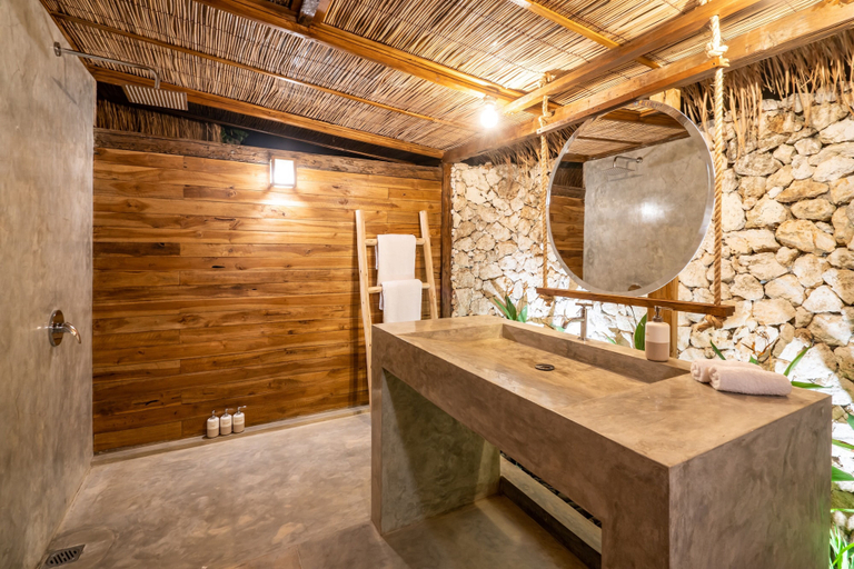 Bathroom 4, Green Escape Eco Resort, Badung