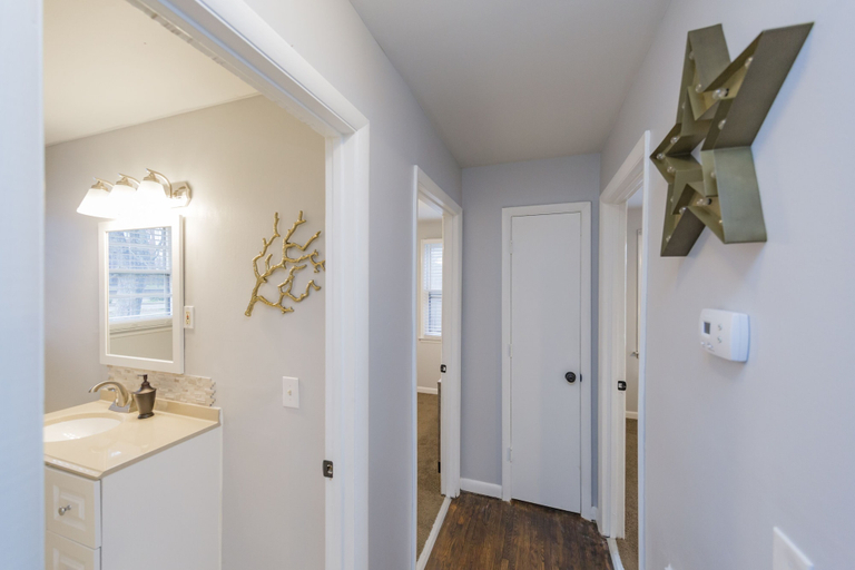 Bathroom 3, Savor the Homey Vibe at a Chilled Nest Five Min Downtown, Davidson