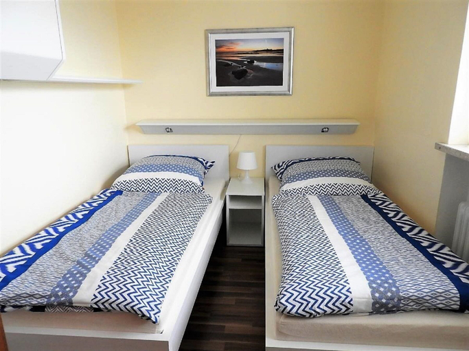 Bedroom, Ferienwohnung Am Sahlenburger Strand 1, Cuxhaven