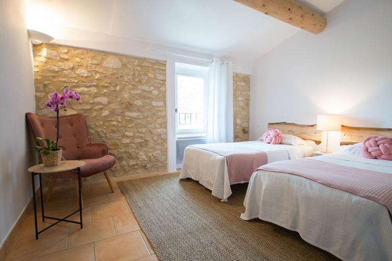 Bedroom 4, La Bastide des Bourguets, Vaucluse