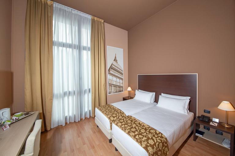 Bedroom 3, Art Hotel Olympic, Torino