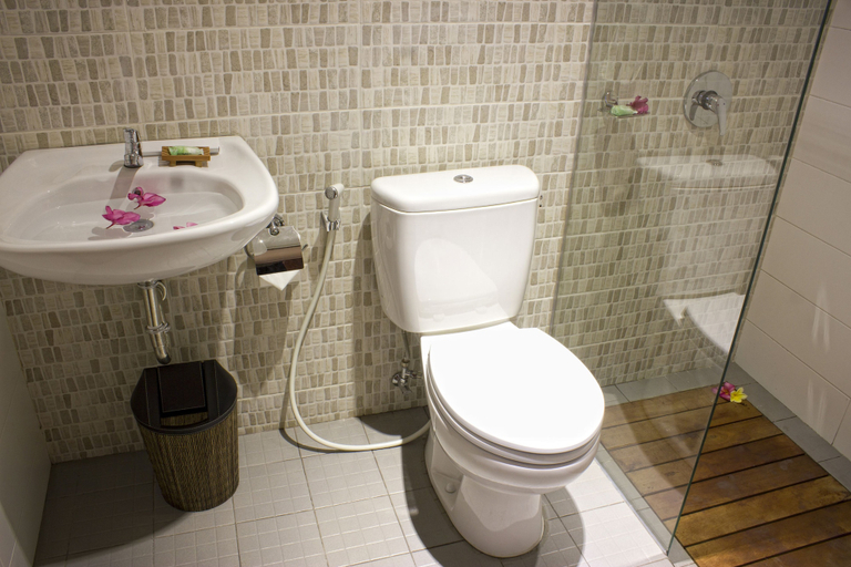 Bathroom 3, Sura Inn Ubud, Gianyar