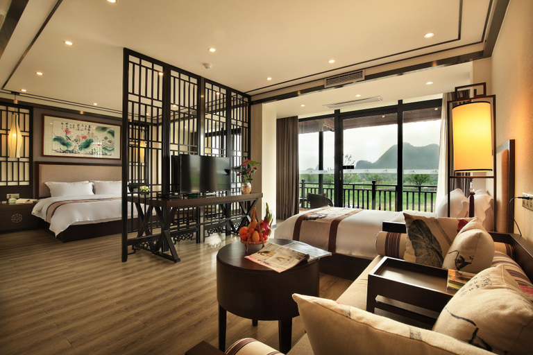 Bedroom 2, Peach Blossom Resort Hotel, Guilin
