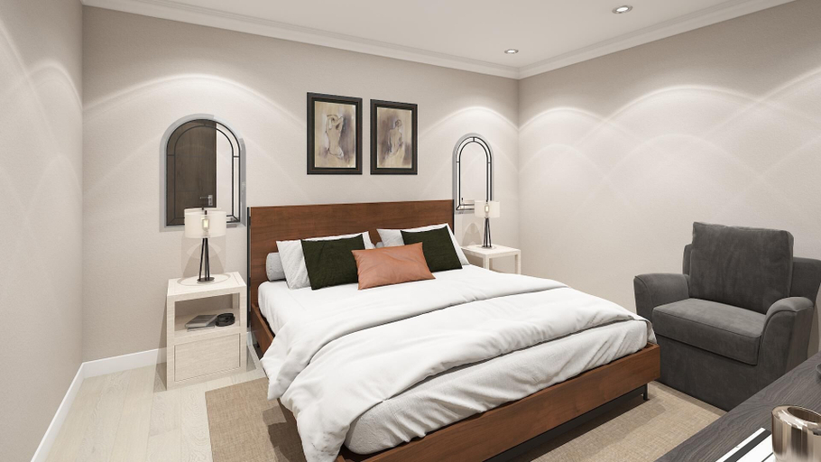 Bedroom 3, Gorgeous 5 Bedroom, Connecting Suites With Furnished Outdoor Terrace, Orleans
