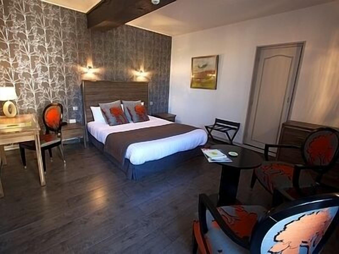 Bedroom 4, Logis Hotel Nougier, Creuse