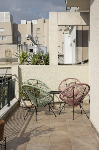 Balcony, Amazing Renovated Penthouse In Pagkrati, Attica