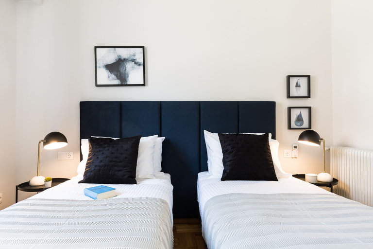 Bedroom 3, UPSTREET Elegant Luminous 3BD Apt-Kolonaki, Attica