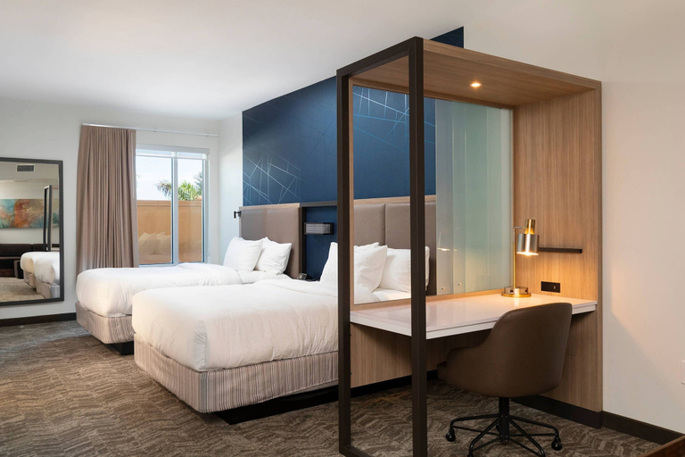Bedroom 3, SpringHill Suites by Marriott Cape Canaveral Cocoa Beach, Brevard