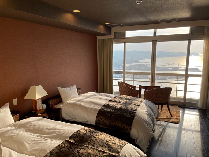 Bedroom 4, Hotel Bokaiso, Takamatsu