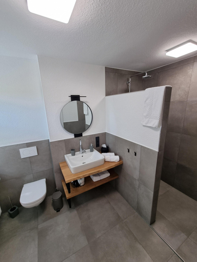 Bathroom 5, Hotel Zum Jägerhaus, Borken