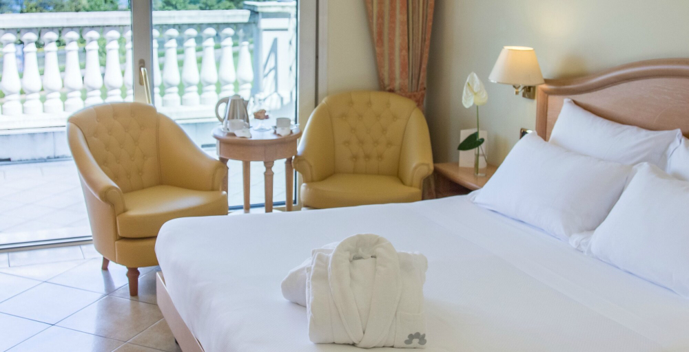 Bedroom 3, Palace Hotel, Brescia