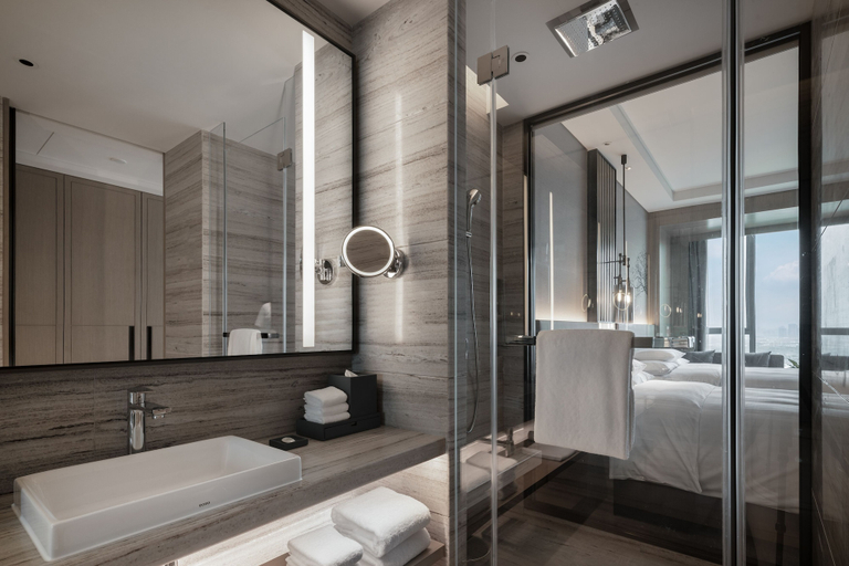 Bathroom 5, Courtyard by Marriott Chengdu South, Chengdu