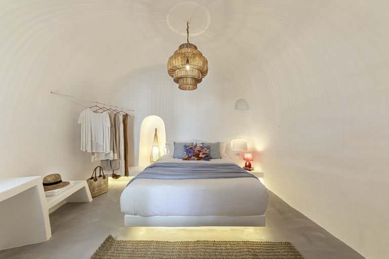 Bedroom 2, White Cave Villa by Caldera Houses, South Aegean