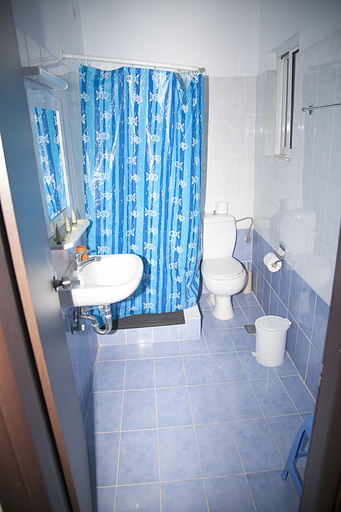 Bathroom 4, Olympia Hotel, South Aegean