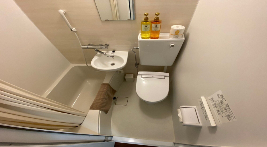 Bathroom 5, Hotel Chuo Crown, Osaka