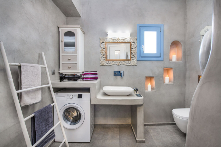 Bathroom 4, La Boheme Villas, South Aegean