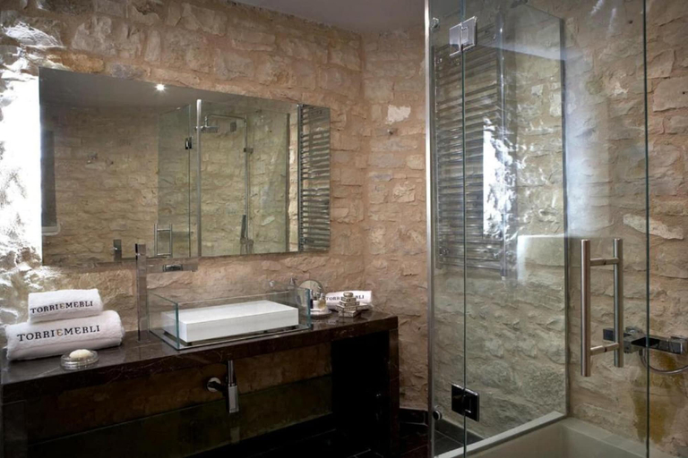 Bathroom 5, Torri E Merli Hotel by GHH, Ionian Islands