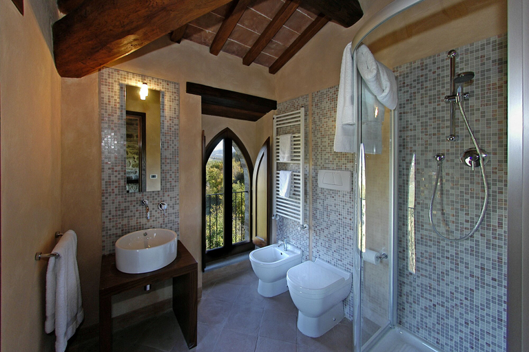 Bathroom 5, Relais Monastero di San Biagio, Perugia