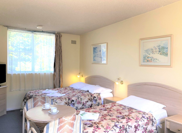 Bedroom 2, Clarendon Motel and Guesthouse, Blue Mountains