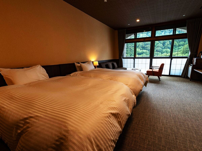 Bedroom 3, Kutsurogijuku Chiyotaki, Aizuwakamatsu
