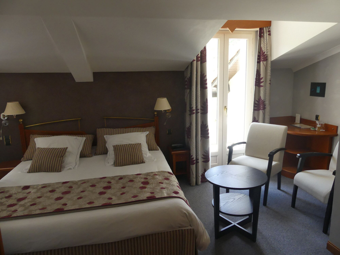 Bedroom 3, Hotel Restaurant Du Haut-Allier, Haute-Loire