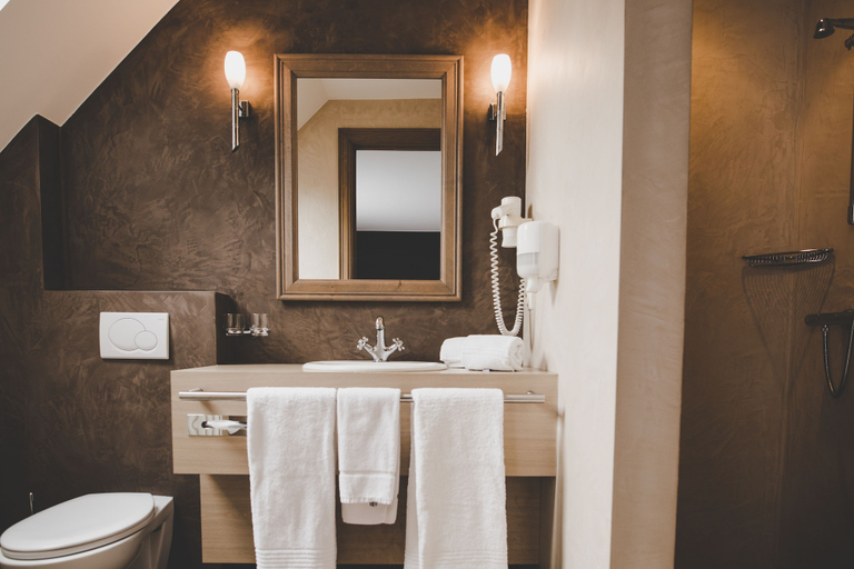 Bathroom 4, Hotel Den Hof, Oost-Vlaanderen
