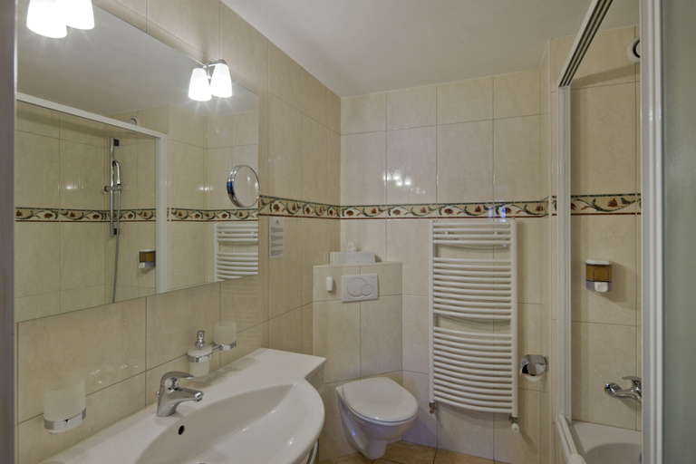 Bathroom 4, Hotel Antika, Visp