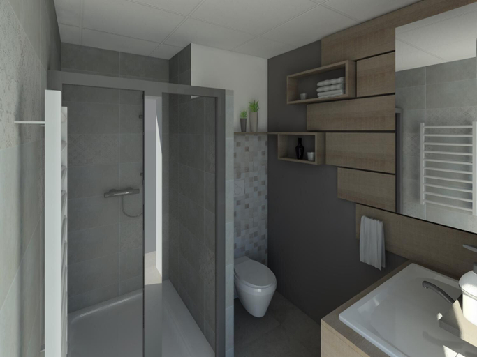 Bathroom 5, Hostellerie Charles de Foucauld, Ardèche