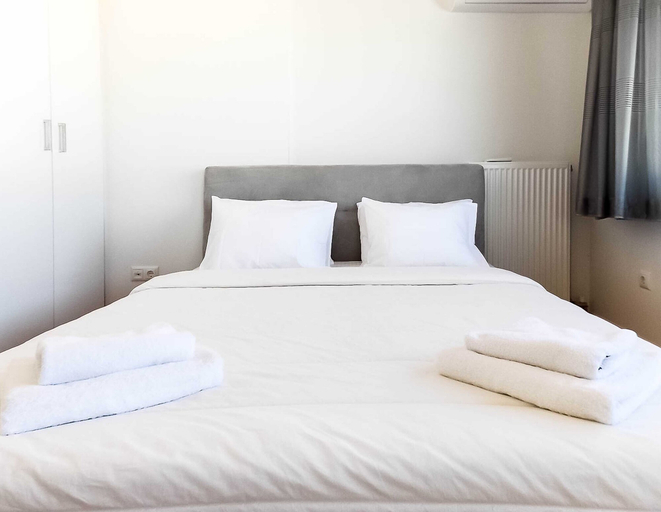 Bedroom 3, Stylish 2 Bedroom Apartment Spectacular Sea View, Attica