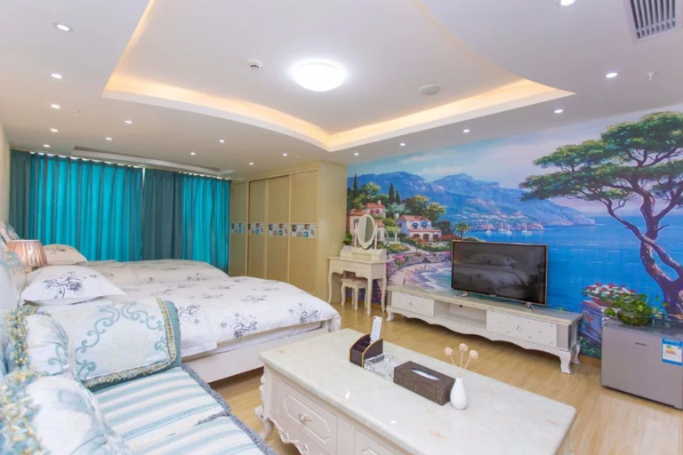 Bedroom 3, Mahattan Apartment - Free Shuttle Bus for Canton Fair, Guangzhou
