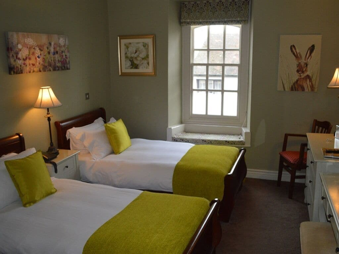 Bedroom 2, Dunster Castle Hotel, Somerset