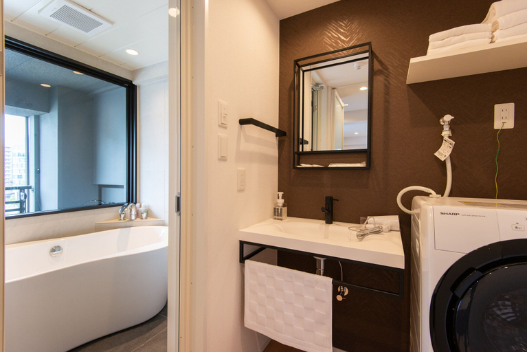 Bathroom 4, MK Hotels Nishinakasu, Fukuoka