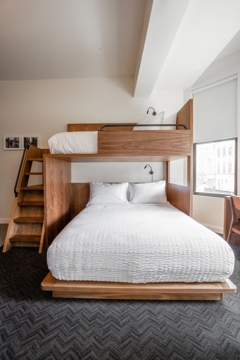 Bedroom 3, FOUND Hotels, Chicago, Series by Marriott, Cook