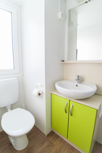 Bathroom 3, Mobile Homes with Thermal Riviera Tickets in Terme Čatež, Brežice