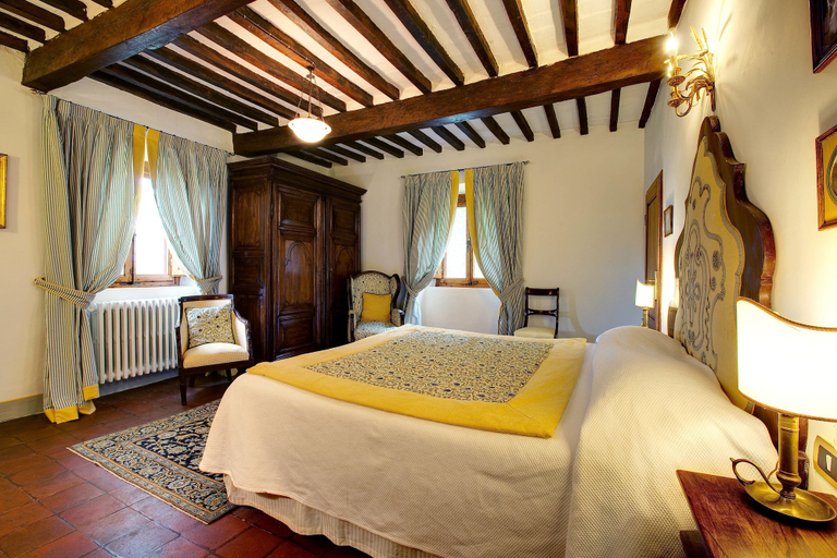 Bedroom 3, Villa Le Barone, Florence