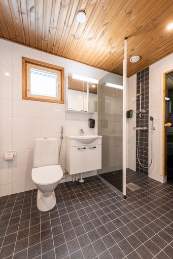 Bathroom 4, Holiday Club Kuusamo Superior Apartments, Northern Ostrobothnia