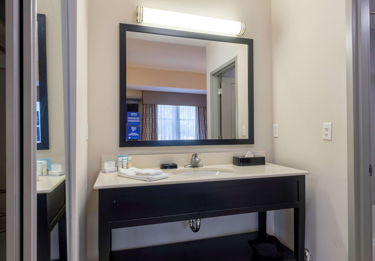 Bathroom 4, Hampton Inn & Suites DuPont, Pierce