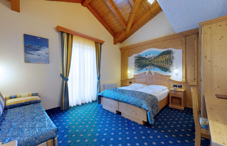 Bedroom 3, Hotel Madonna delle Nevi, Trento