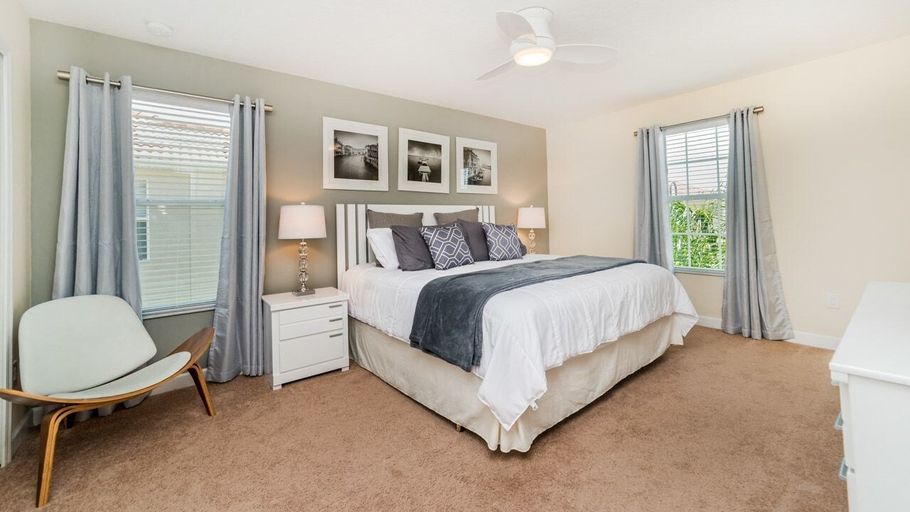 Bedroom 3, Grhbch2953 - Paradise Palms Resort - 6 Bed 5 Baths House, Osceola