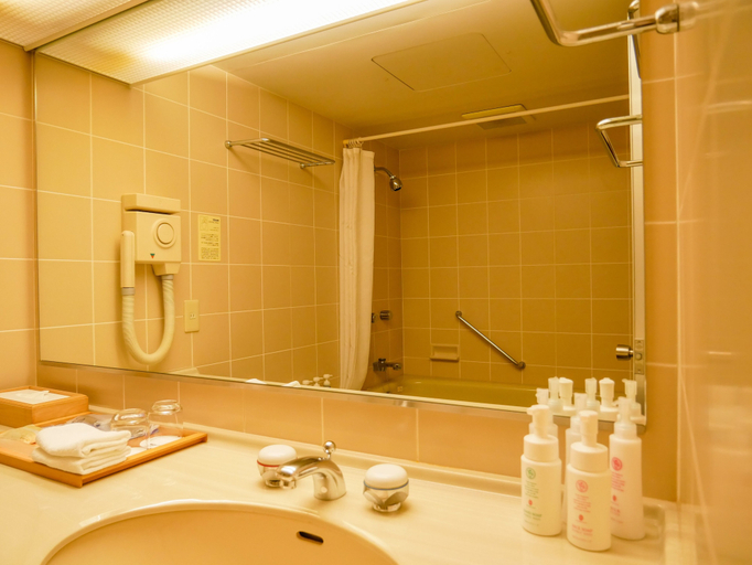 Bathroom 4, Tobira Onsen Myojinkan, Matsumoto