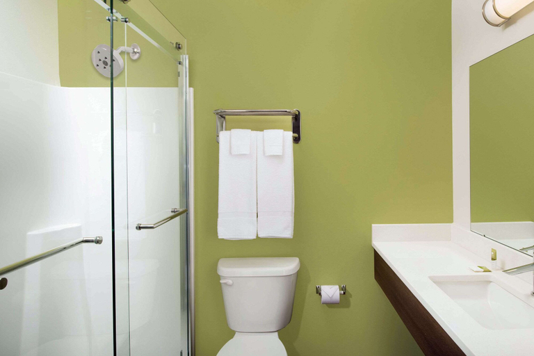 Bathroom 4, WoodSpring Suites South Plainfield, Middlesex