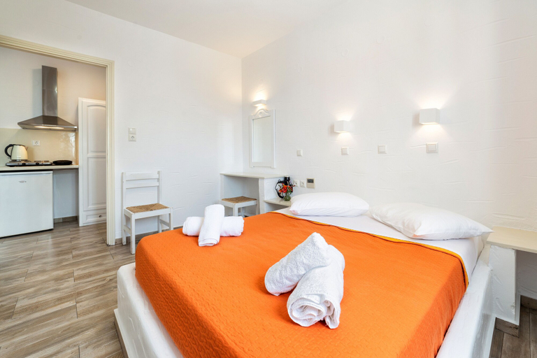 Bedroom 3, Stratos Studios & Apartments, South Aegean