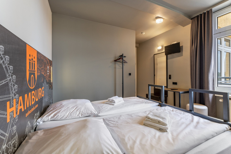 Bedroom 3, a&o Hamburg Hauptbahnhof - Hostel, Hamburg