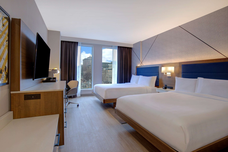 Bedroom 4, Hampton Inn by Hilton Montreal Downtown, Montréal