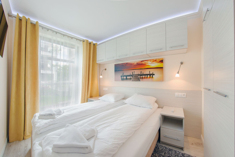 Bedroom 2, Apartamenty Sun&Snow Sopocka Przystan, Gdańsk City